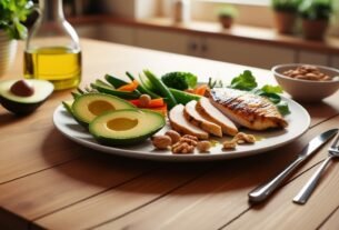 Gráfico mostrando o papel da insulina no acúmulo de gordura e na lipólise durante a dieta low carb